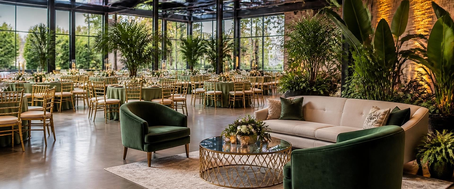 How Party Rentals and Indoor Greenery Can Transform Event Venues